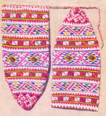 Knitted Socks, Apple Pattern, Black Sea Region